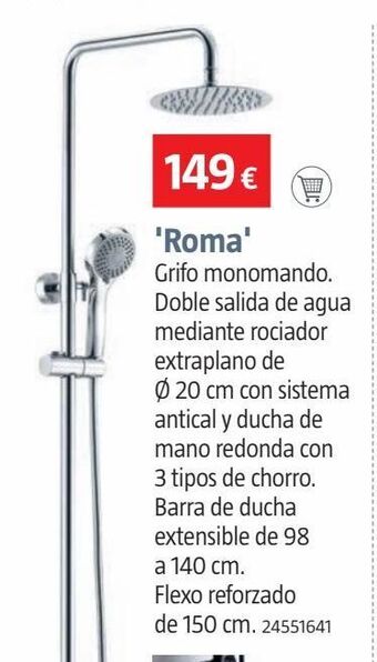 Bauhaus Conjunto de ducha oferta