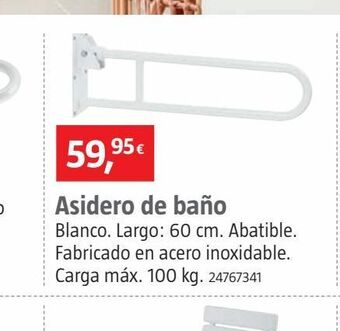 Bauhaus Asidero de baño oferta