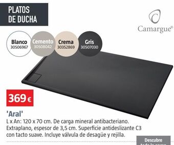 Bauhaus Plato de ducha oferta