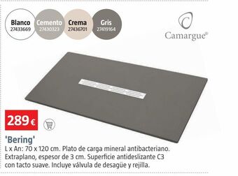 Bauhaus Plato de ducha oferta