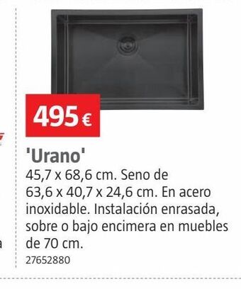 Bauhaus Fregadero oferta