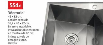 Bauhaus Fregadero oferta