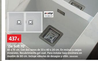 Bauhaus Fregadero oferta