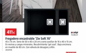 Bauhaus Fregadero oferta