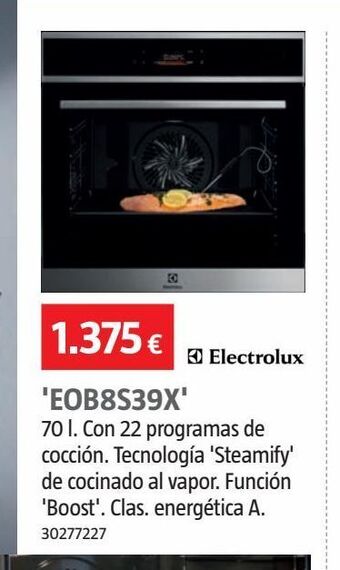 Bauhaus Hornos electrolux oferta