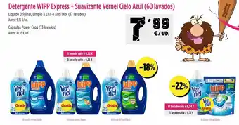 AhorraMas Detergente líquido wipp express oferta