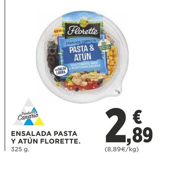 Supercor Ensalada Pasta Y Atún Florette oferta