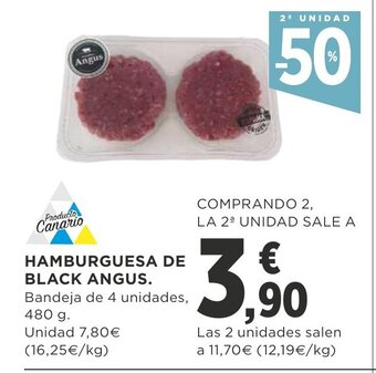 Supercor Hamburguesa de Black Angus oferta