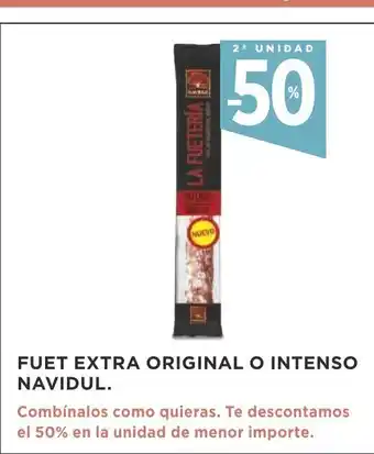 Supercor Fuet Extra Original p Intenso Navidul oferta