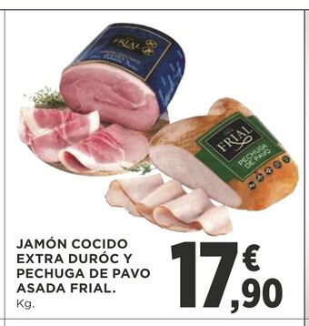 Supercor Jamón Cocido Extra Duróc Y Pechuga de Pavo Asada Frial oferta