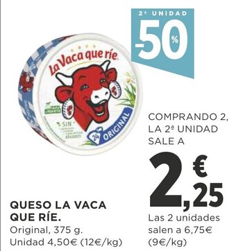 Supercor Queso La Vaca Que Ríe oferta