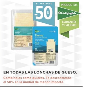 Supercor En Todas Las Lonchas De Queso oferta