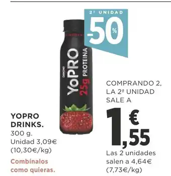 Supercor Yopro Drinks oferta