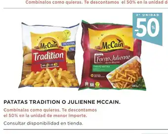 Supercor Patatas Tradition o Julienne McCain oferta