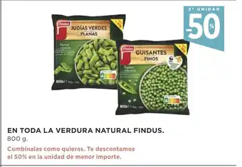 Supercor En Toda La Verdura Natural Findus oferta
