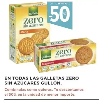 Supercor Todas Las Galletas Zero Sin Azúcares Gullón oferta