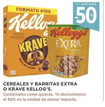 Supercor Cereales Y Barritas Extra O Krave Kellog's oferta