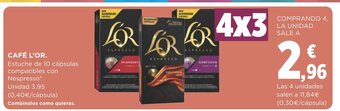 Supercor Café L'Or oferta