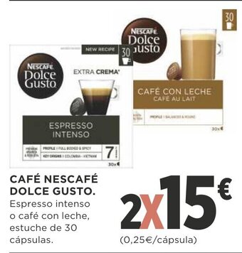 Supercor Café Nescafé Dolce Gusto oferta