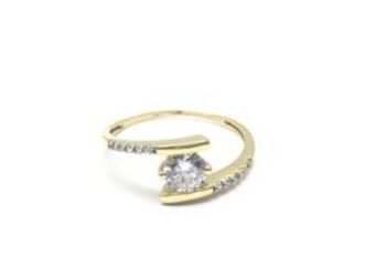 Cash Converters Anillo oro 18k con circonita oferta