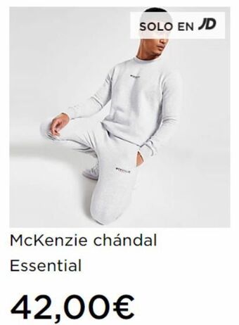 JD Sports Chandal essential oferta