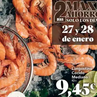 Gadis Langostino cocido oferta