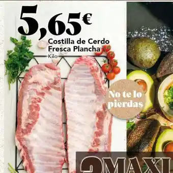 Gadis Costilla de cerdo oferta