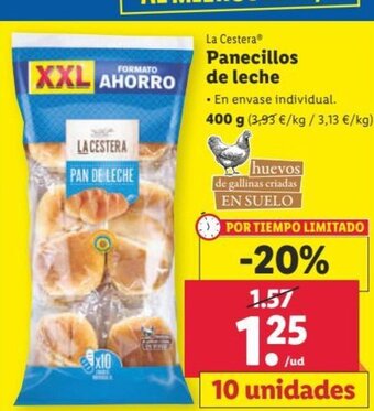 Lidl Panecillos de Leche oferta
