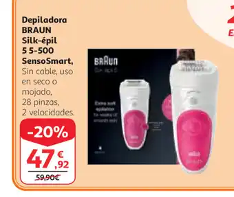 Alcampo Depiladora Braun Silk-épil 5 5=500 SensoSmart oferta
