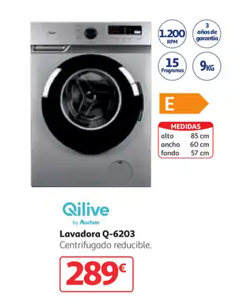 Alcampo Qilive Lavadora Q-6203 oferta