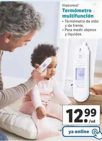 Lidl Termómetro Multifunción oferta