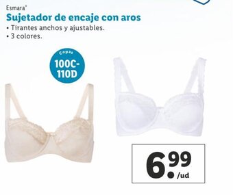 Lidl Sujetador de Encaje Con Aros oferta