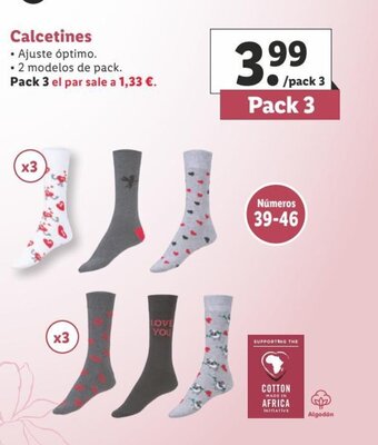 Lidl Calcetines oferta
