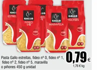 FROIZ Pasta Gallo Estrellas oferta