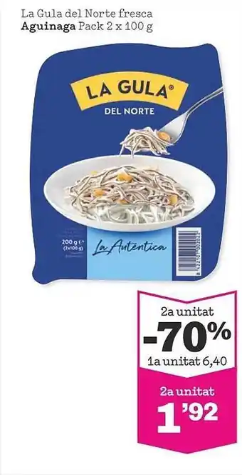 Sorli 2a unitat -70% la gula del norte fresca aguinaga oferta