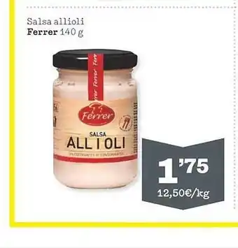 Sorli Salsa allioli ferrer oferta