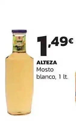 Supermercados Lupa Alteza mosto blanco oferta