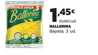 Supermercados Lupa Ballerina bayeta oferta