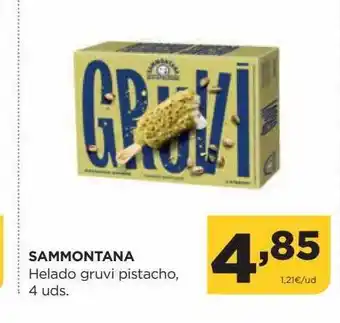 Alimerka Sammontana helado gruvi pistacho oferta