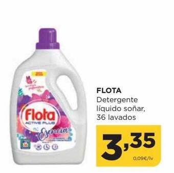 Alimerka Flota detergente liquido soñar 36 lavados oferta