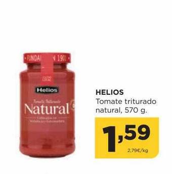 Alimerka Helios tomate triturado natural, 570 g oferta