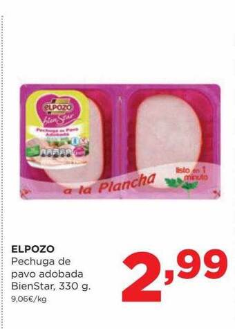 Alimerka Elpozo pechuga de pavo adobada bienstar oferta