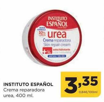 Alimerka Instituto español crema reparadora urea oferta