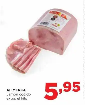 Alimerka Alimerka jamón cocido extra, el kilo oferta