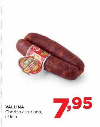 Alimerka Vallina chorizo asturiano el kilo oferta