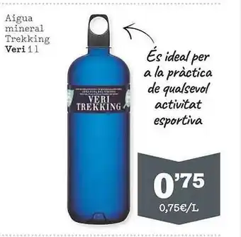 Sorli Aigua mineral trekking veri oferta