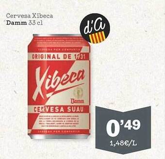Sorli Cervesa xibeca damm oferta