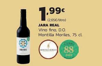 Supermercados Lupa Jara real vino fino, d.o. montilla moriles oferta