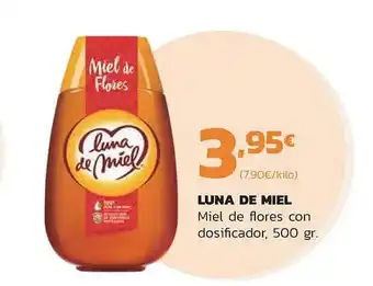 Supermercados Lupa Luna de miel miel de flores con dosificador oferta