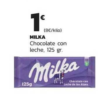 Supermercados Lupa Milka chocolate con leche oferta